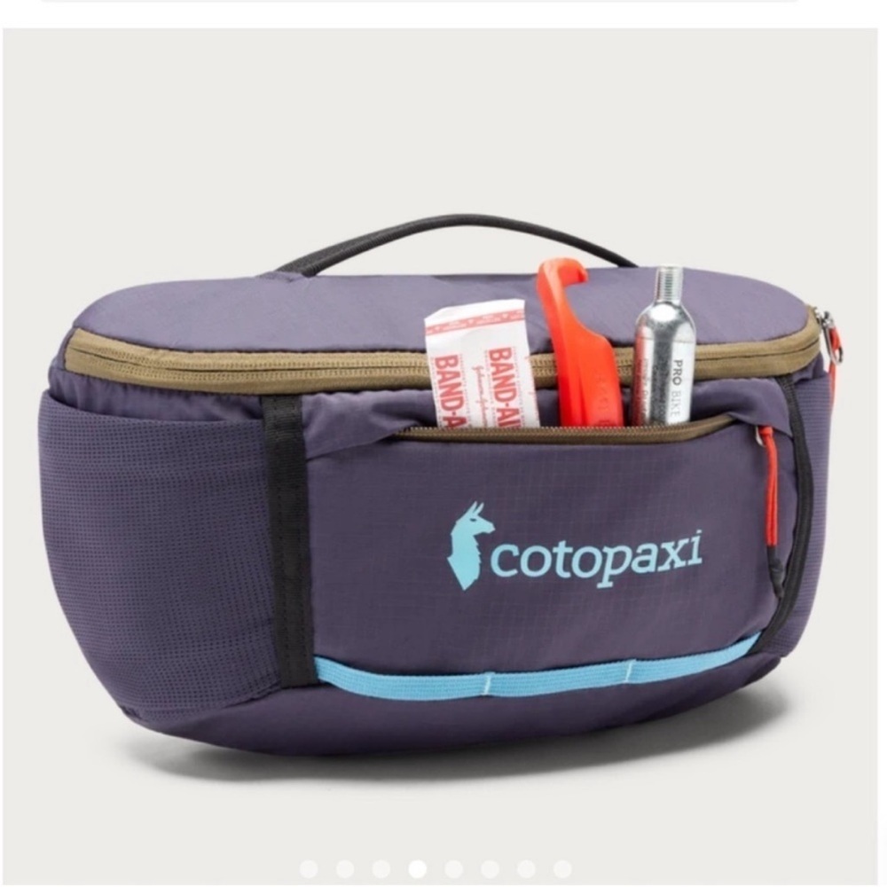 Cotopaxi Lagos 5L Hiking Hydration Hip Pack Graphite Grey NWT Ventilated - Picture 10 of 10
